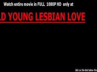 Adorable teen and glorious to trot granny enjoying hot dirty movie